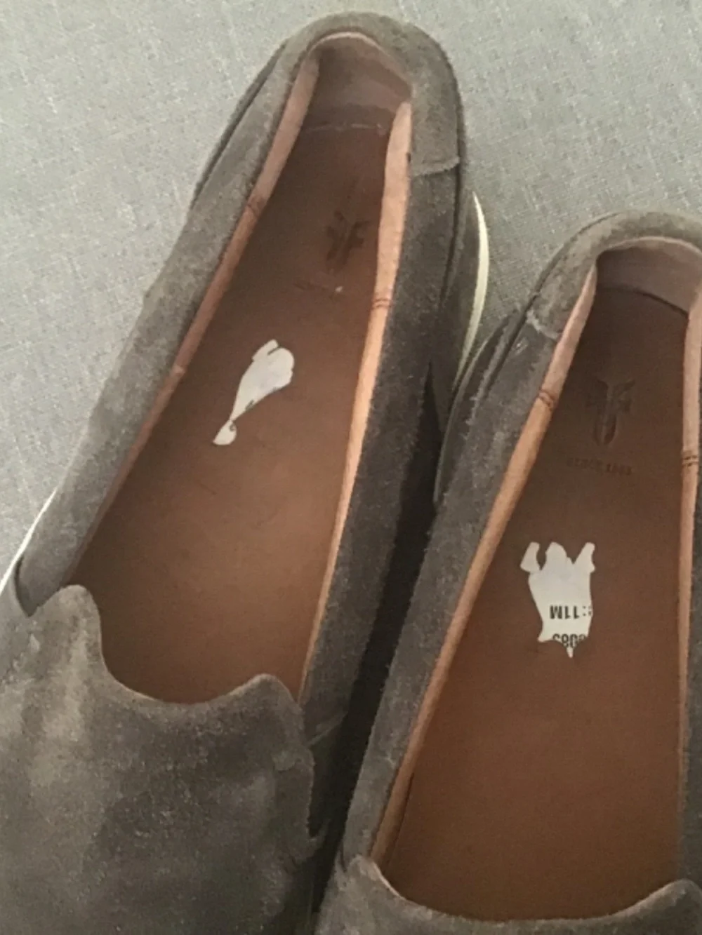 Frye easy suede